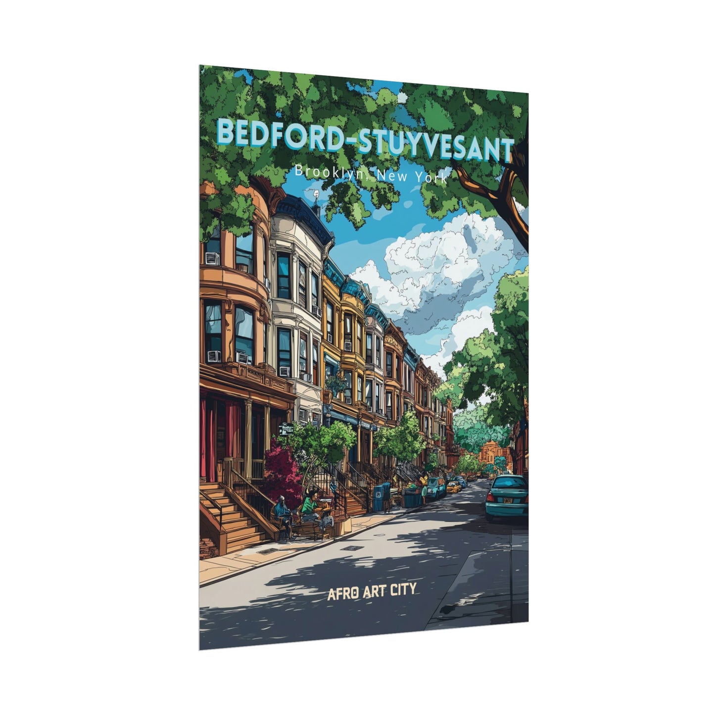 United States of America - Bedford-Stuyvesant, NY ｜ Poster