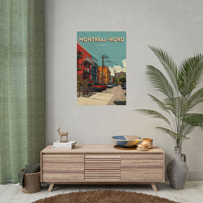 Canada - Quebec, Montreal-Nord｜Poster