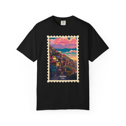 Brazil - Rio de Janeiro, Rocinha | Postcards Travel T-Shirt