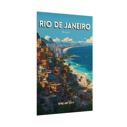 🇧🇷 BRAZIL - Rio de Janeiro ｜ Poster