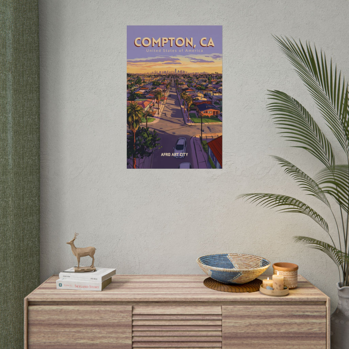 United States - California, Compton｜ Poster