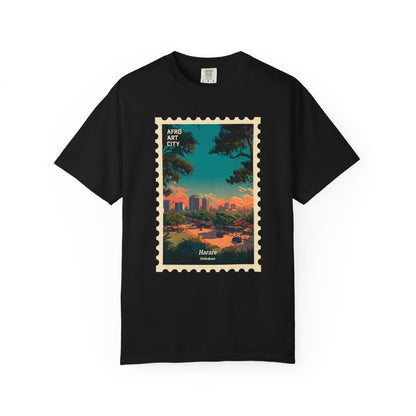 Zimbabwe - Harare | Postcards Travel T-Shirt