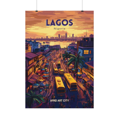 🇳🇬 Nigeria - Lagos ｜ Poster