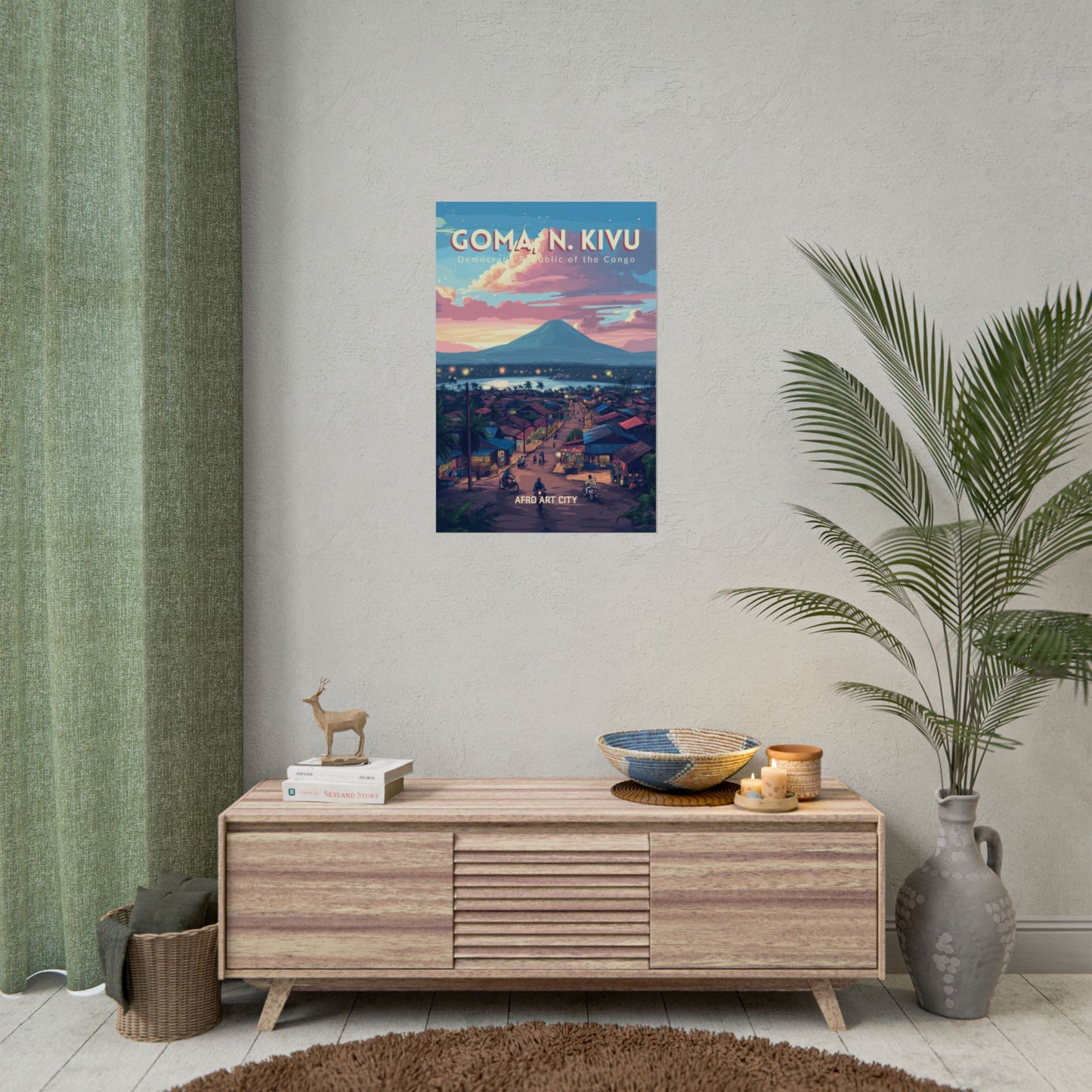 🇨🇩 Congo - Goma, North Kivu ｜ Poster