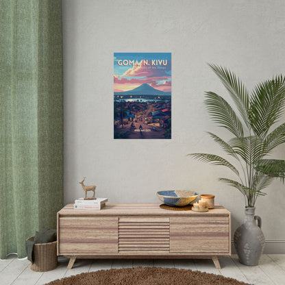 🇨🇩 Congo - Goma, North Kivu ｜ Poster
