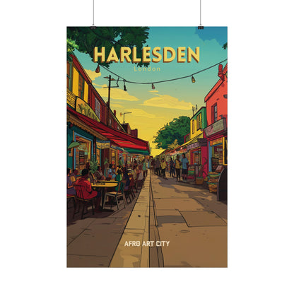 🇬🇧 United Kingdom - Harlesden ｜ Poster