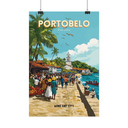 🇵🇦 Panama - Portobelo ｜ Poster