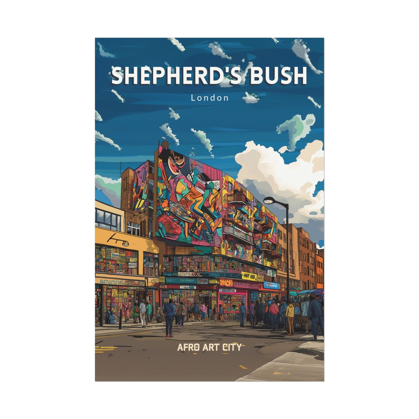 🇬🇧 United Kingdom - Shepherd's Bush ｜ Poster