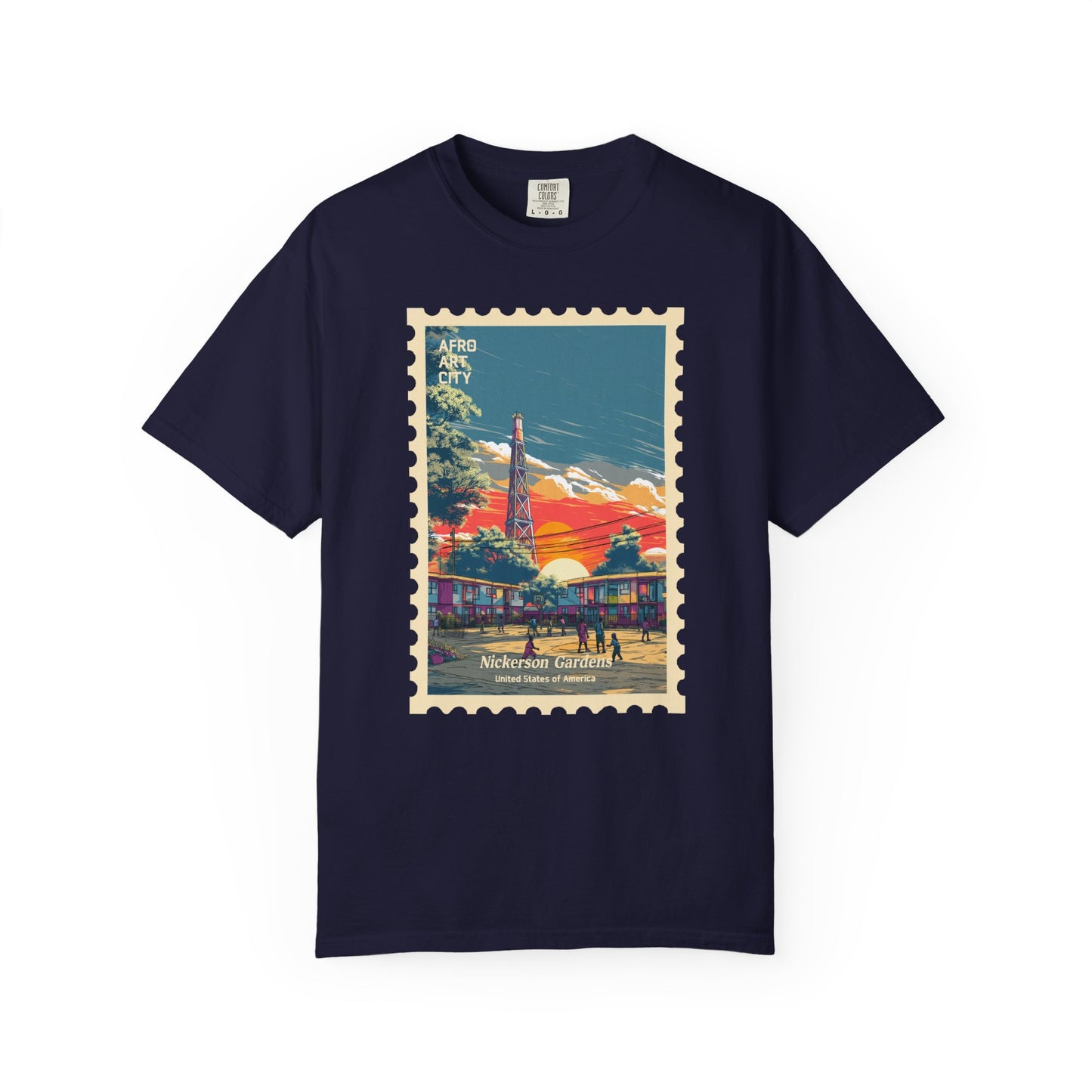 United States - California, Nickerson Gardens | Postcards Travel T-Shirt