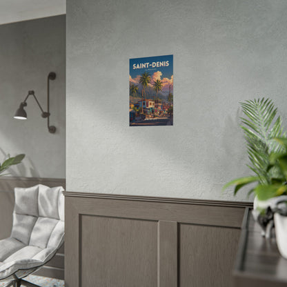 La Réunion - Saint-Denis｜Poster