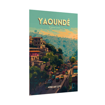 🇨🇲 Cameroon - Yaoundé ｜ Poster