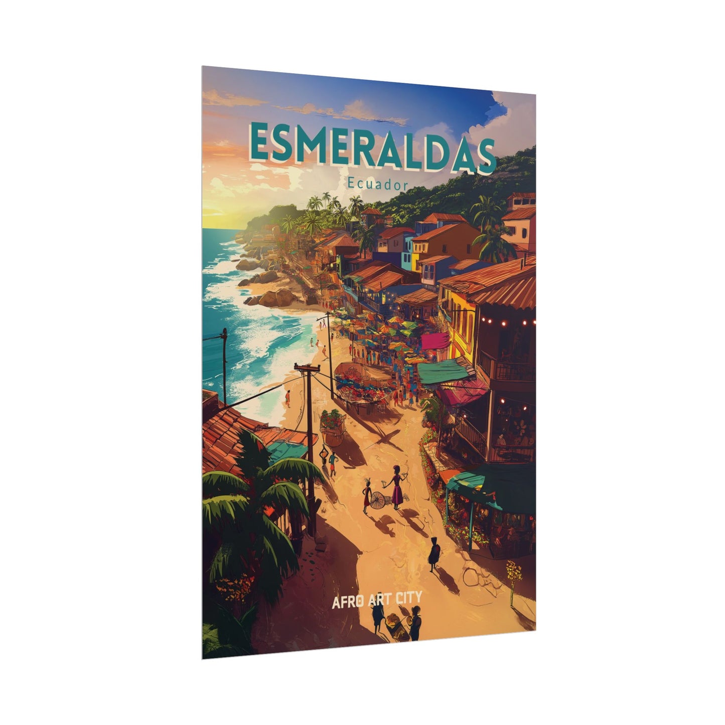 🇪🇨 Ecuador - Esmeraldas ｜ Poster