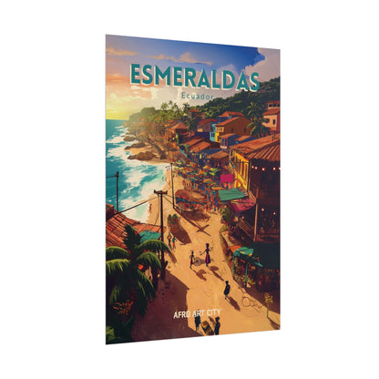 🇪🇨 Ecuador - Esmeraldas ｜ Poster