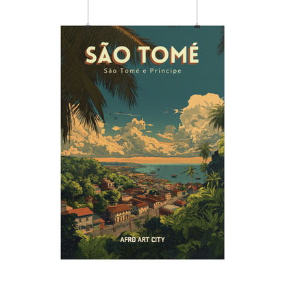São Tomé and Príncipe - São Tomé ｜ Poster