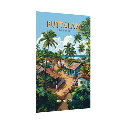 🇱🇰 Sri Lanka - Puttalam ｜ Poster
