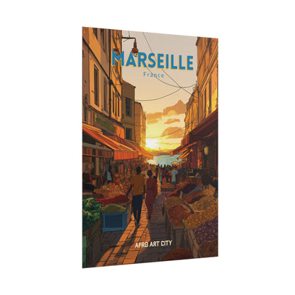 🇫🇷 France - Marseille ｜ Poster