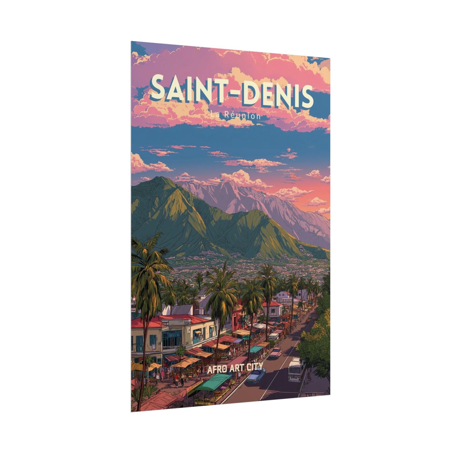 La Réunion - Saint-Denis｜Poster