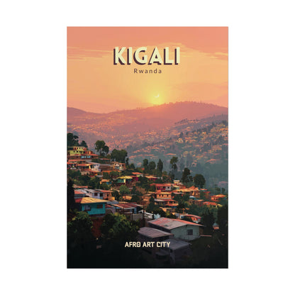 Rwanda - Kigali ｜ Poster