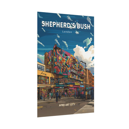 🇬🇧 United Kingdom - Shepherd's Bush ｜ Poster