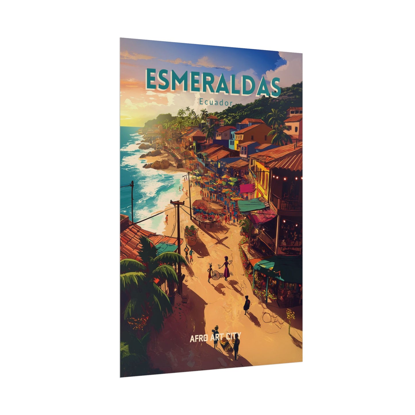 🇪🇨 Ecuador - Esmeraldas ｜ Poster