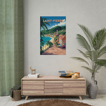 Martinique - Saint-Pierre ｜ Poster