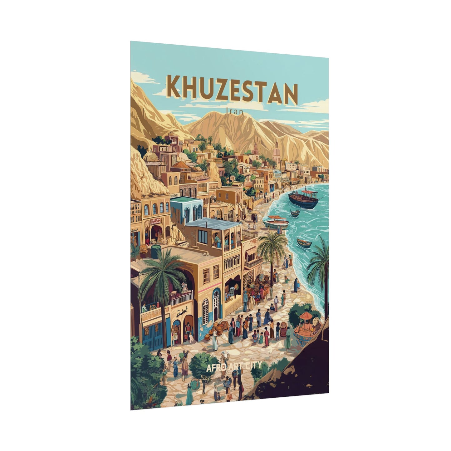 🇮🇷 Iran Khuzestan ｜ Poster
