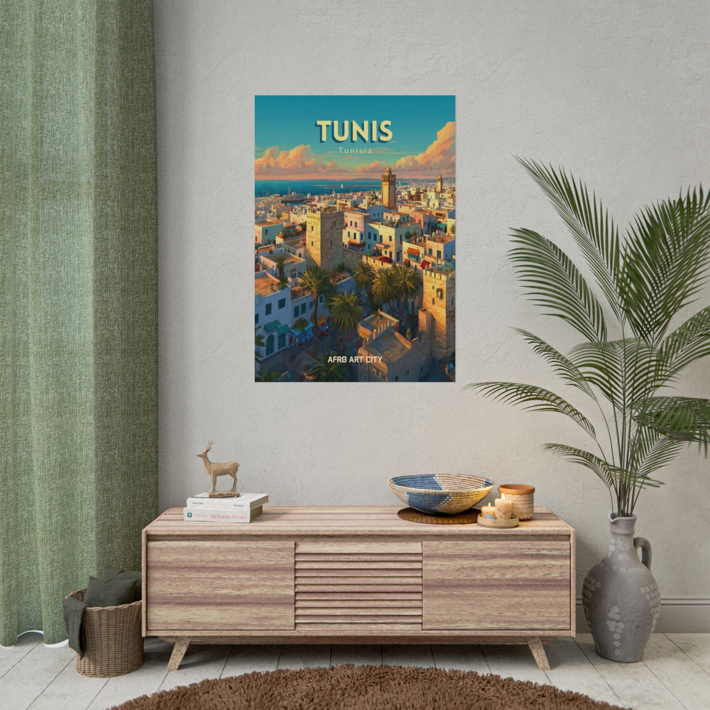 🇹🇳 Tunisia - Tunis ｜ Poster