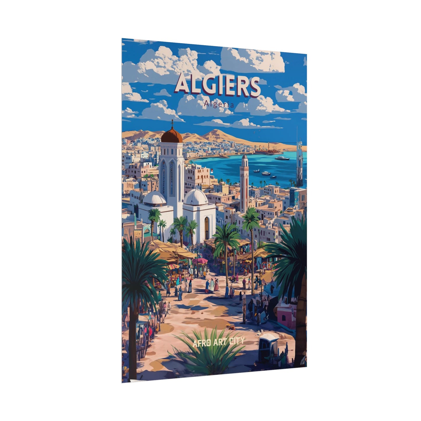 🇩🇿 Algeria - Algiers ｜ Poster