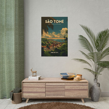 São Tomé and Príncipe - São Tomé ｜ Poster