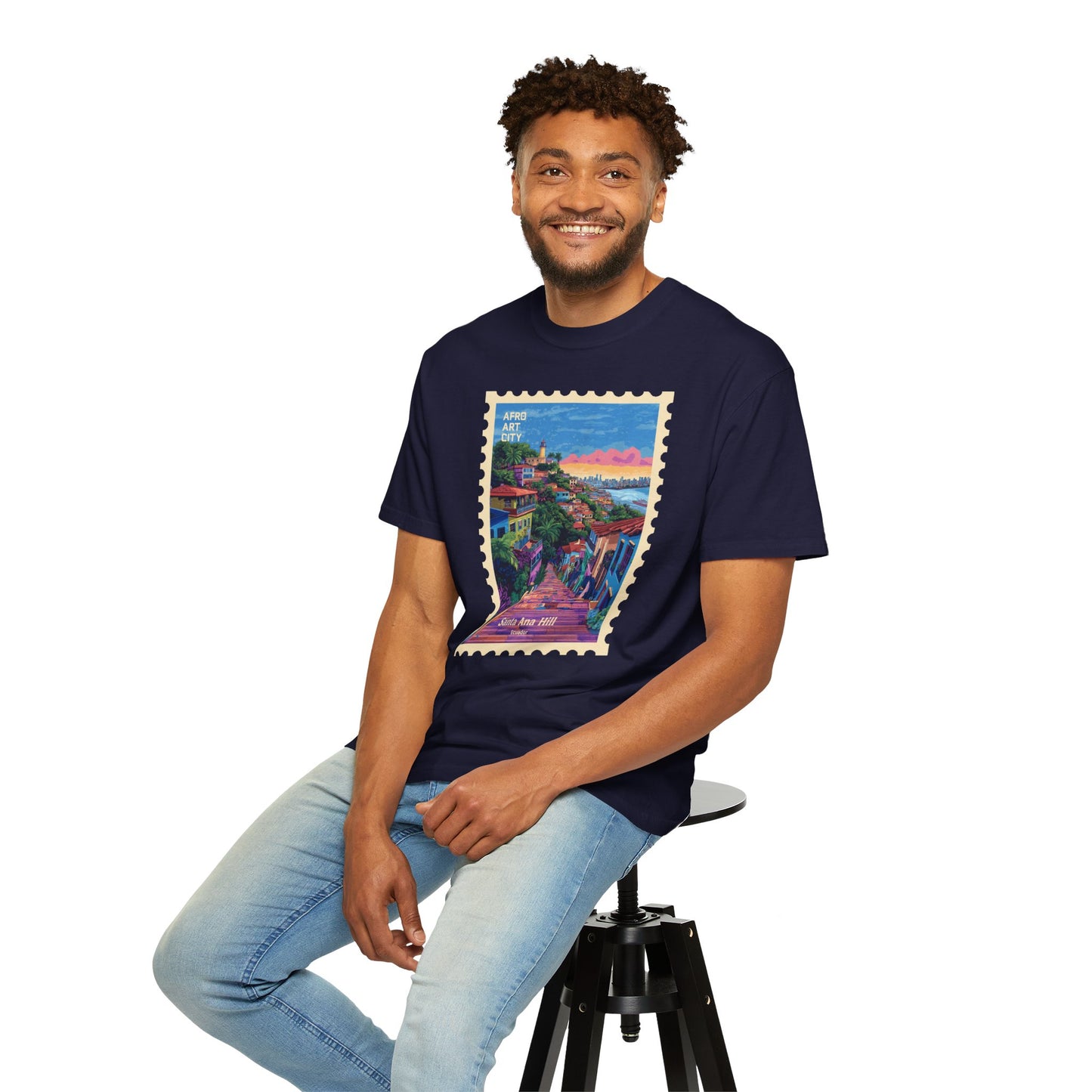 Ecuador - Santa Ana Hill | Postcards Travel T-Shirt