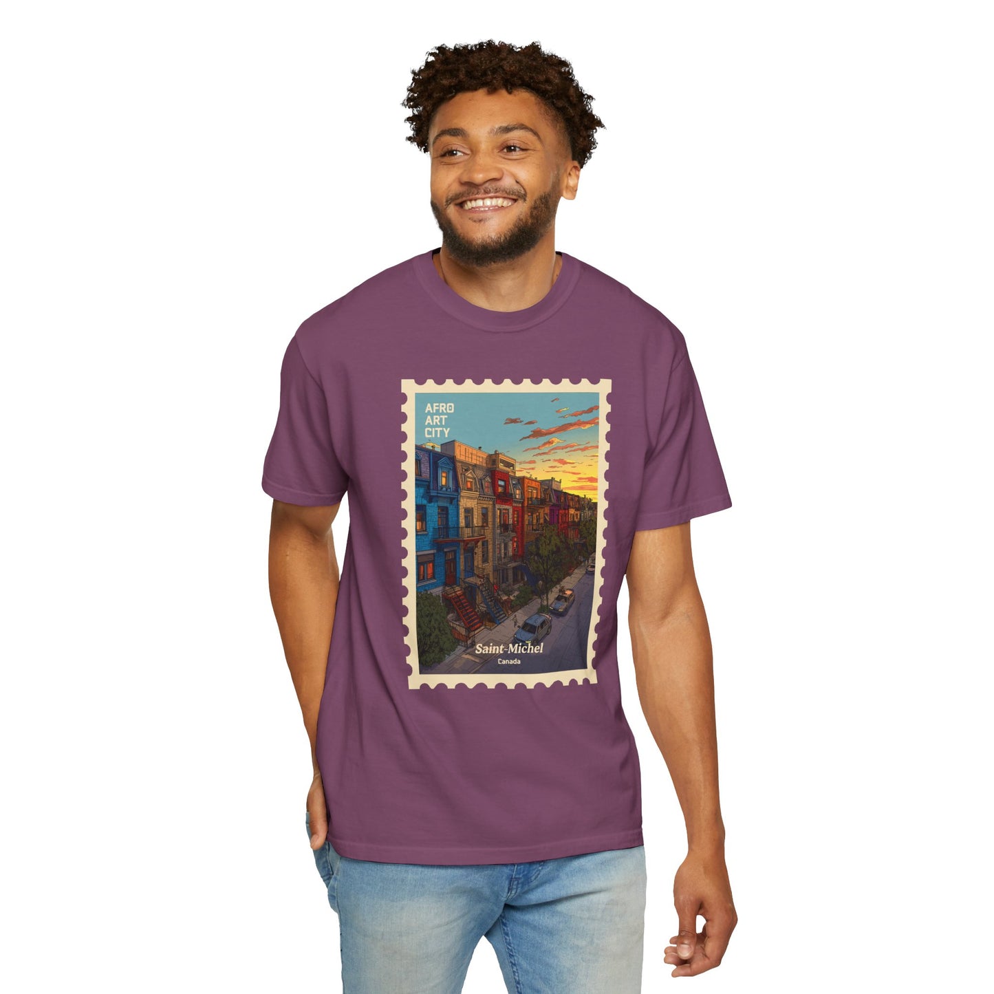 Canada - Montreal, Saint Michel | Postcards Travel T-Shirt