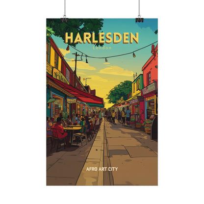🇬🇧 United Kingdom - Harlesden ｜ Poster