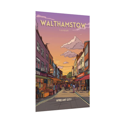 🇬🇧 United Kingdom - Walthamstow ｜ Poster