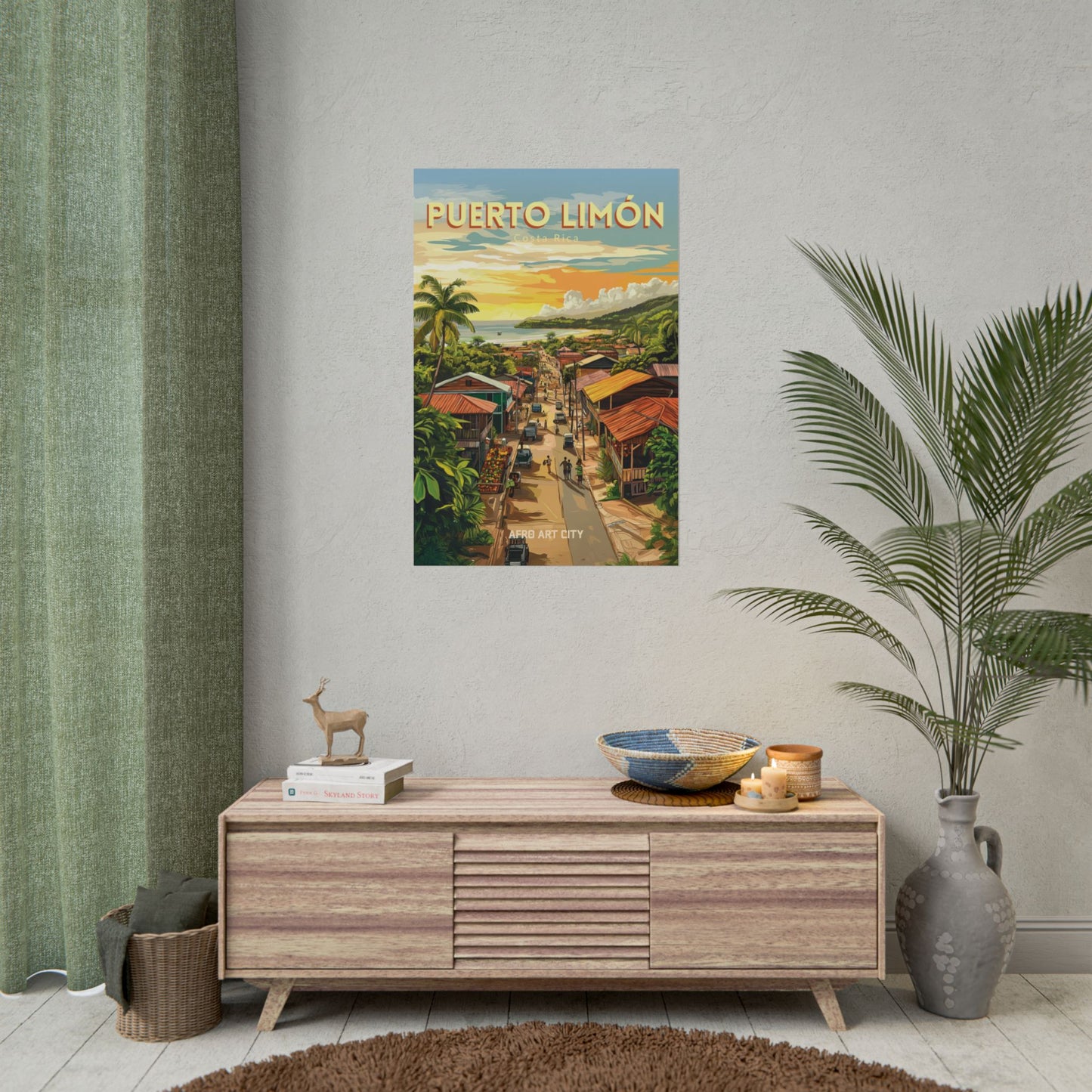 🇨🇷 Puerto Limón - Costa Rica ｜ Poster
