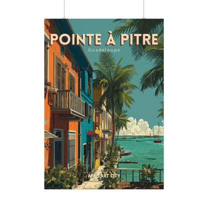 Pointe-à-Pitre - Guadeloupe ｜ Poster