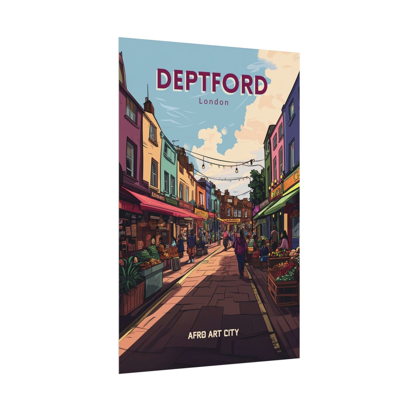 🇬🇧 United Kingdom - Deptford ｜ Poster