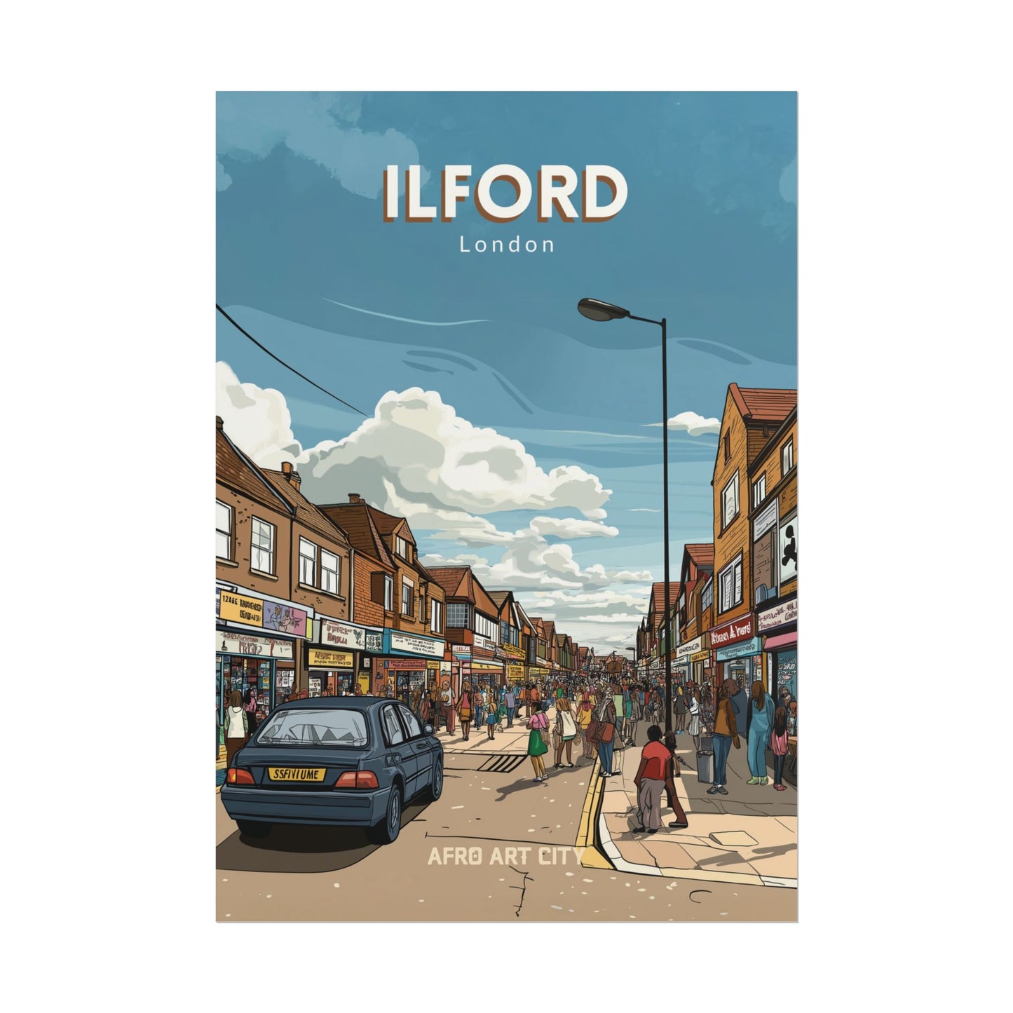 🇬🇧 United Kingdom - Ilford ｜ Poster