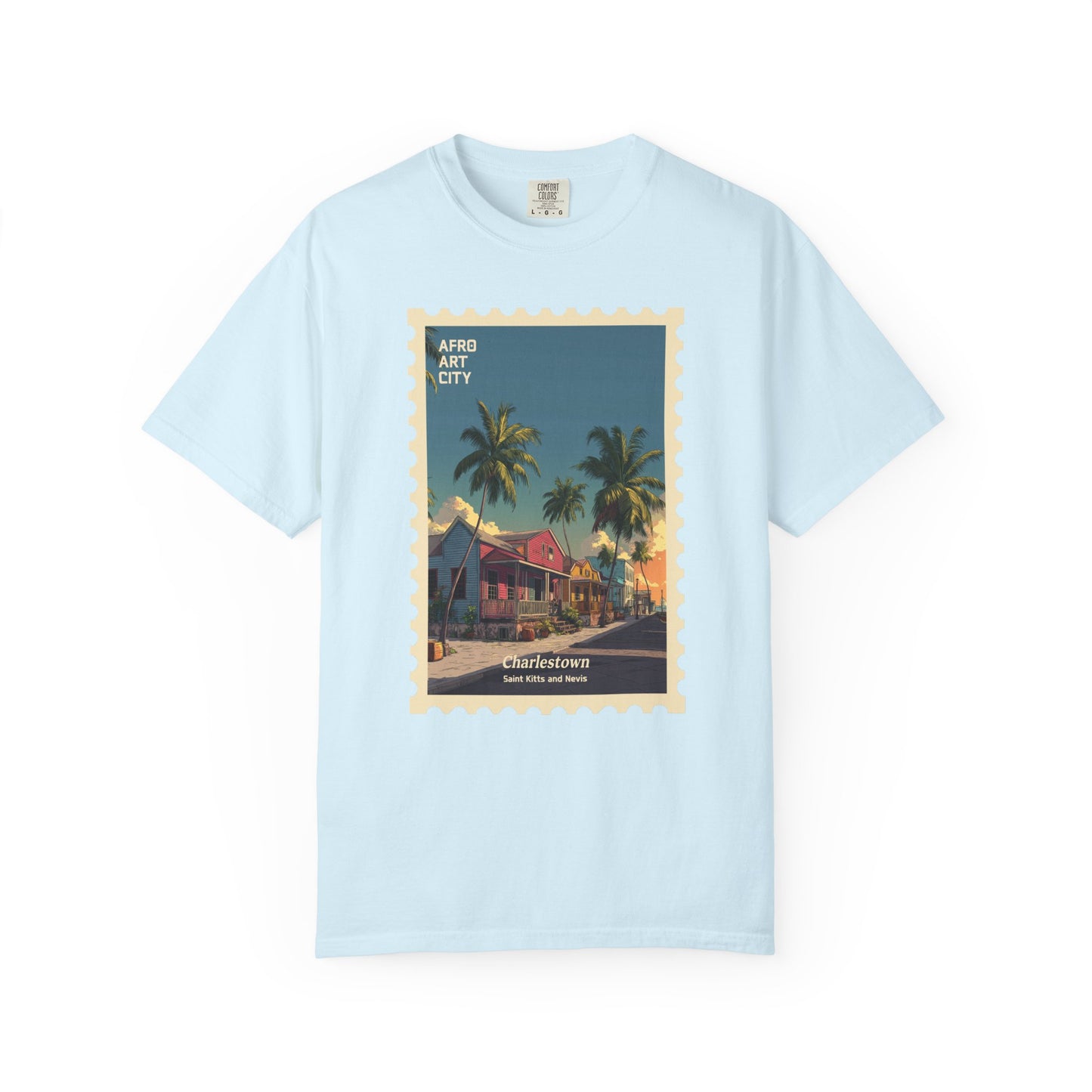 Saint Kitts and Nevis - Charlestown | Postcards Travel T-Shirt