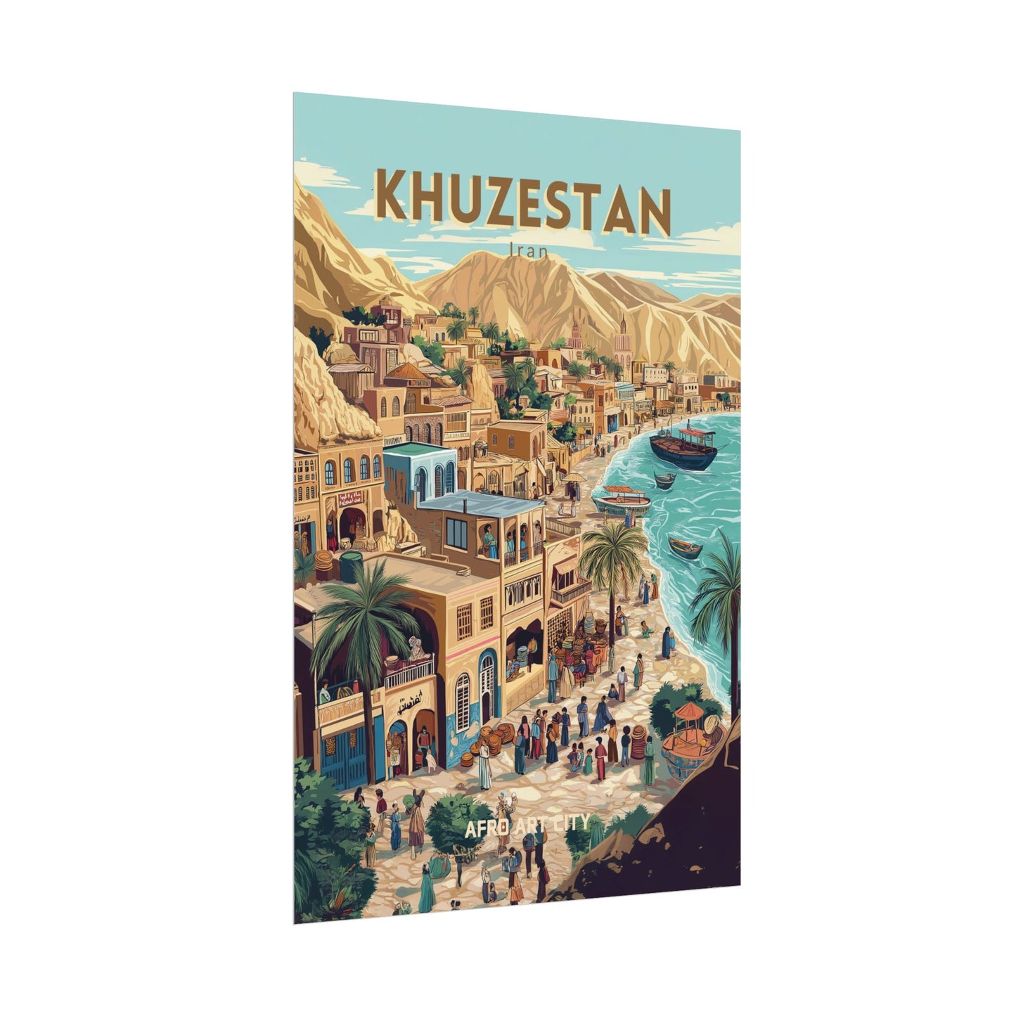 🇮🇷 Iran Khuzestan ｜ Poster