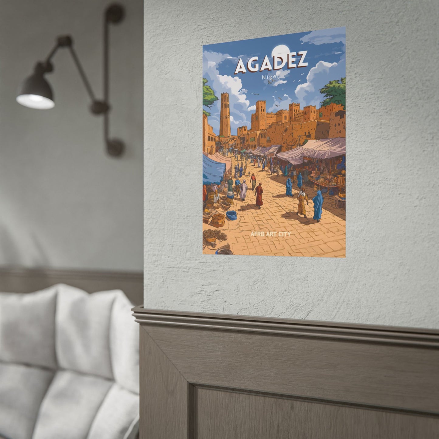 Niger - Agadez ｜ Poster