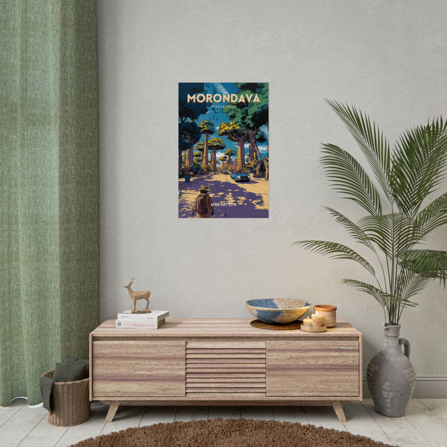 🇲🇬 Madagascar - Morondava｜Poster