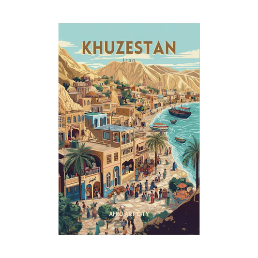 🇮🇷 Iran Khuzestan ｜ Poster