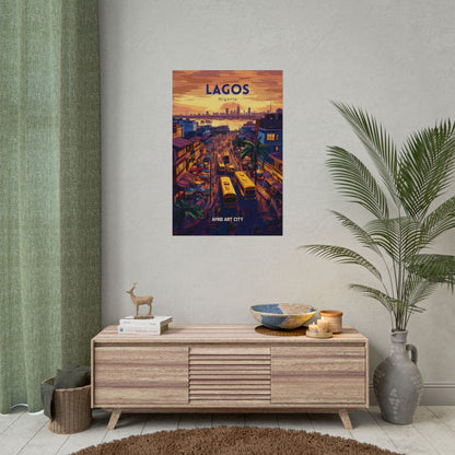 🇳🇬 Nigeria - Lagos ｜ Poster