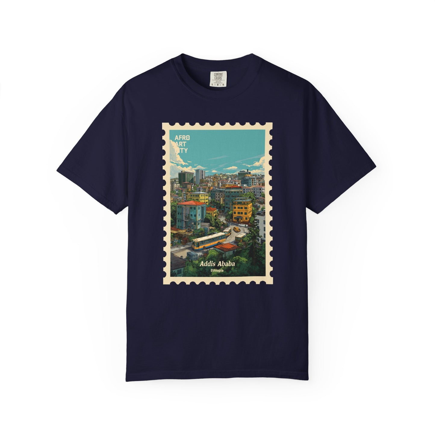 Ethiopia - Addis Ababa  |  Postcards Travel T-Shirt