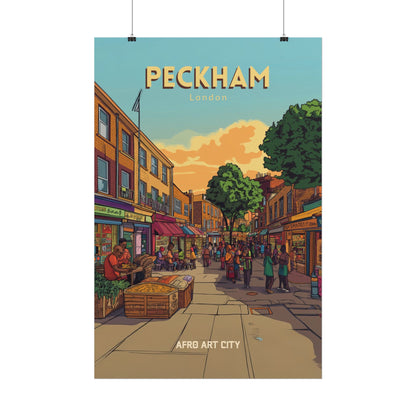 🇬🇧 United Kingdom - Peckham ｜ Poster