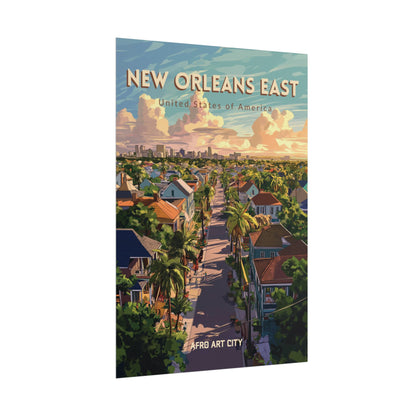 🇺🇸 United States - New Orleans East, LA ｜ Poster