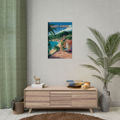 Martinique - Saint-Pierre ｜ Poster