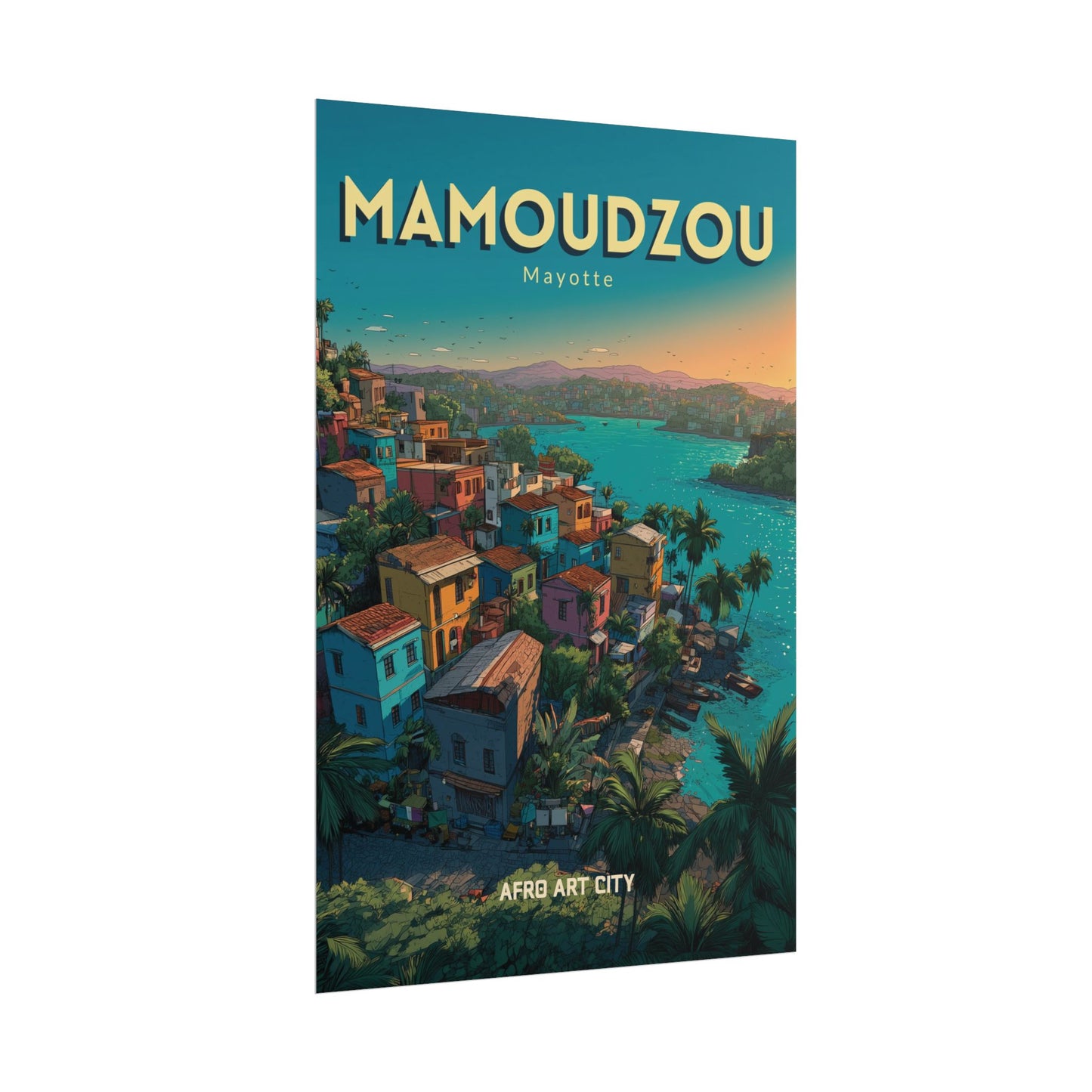 Mayotte - Mamoudzou ｜ Poster