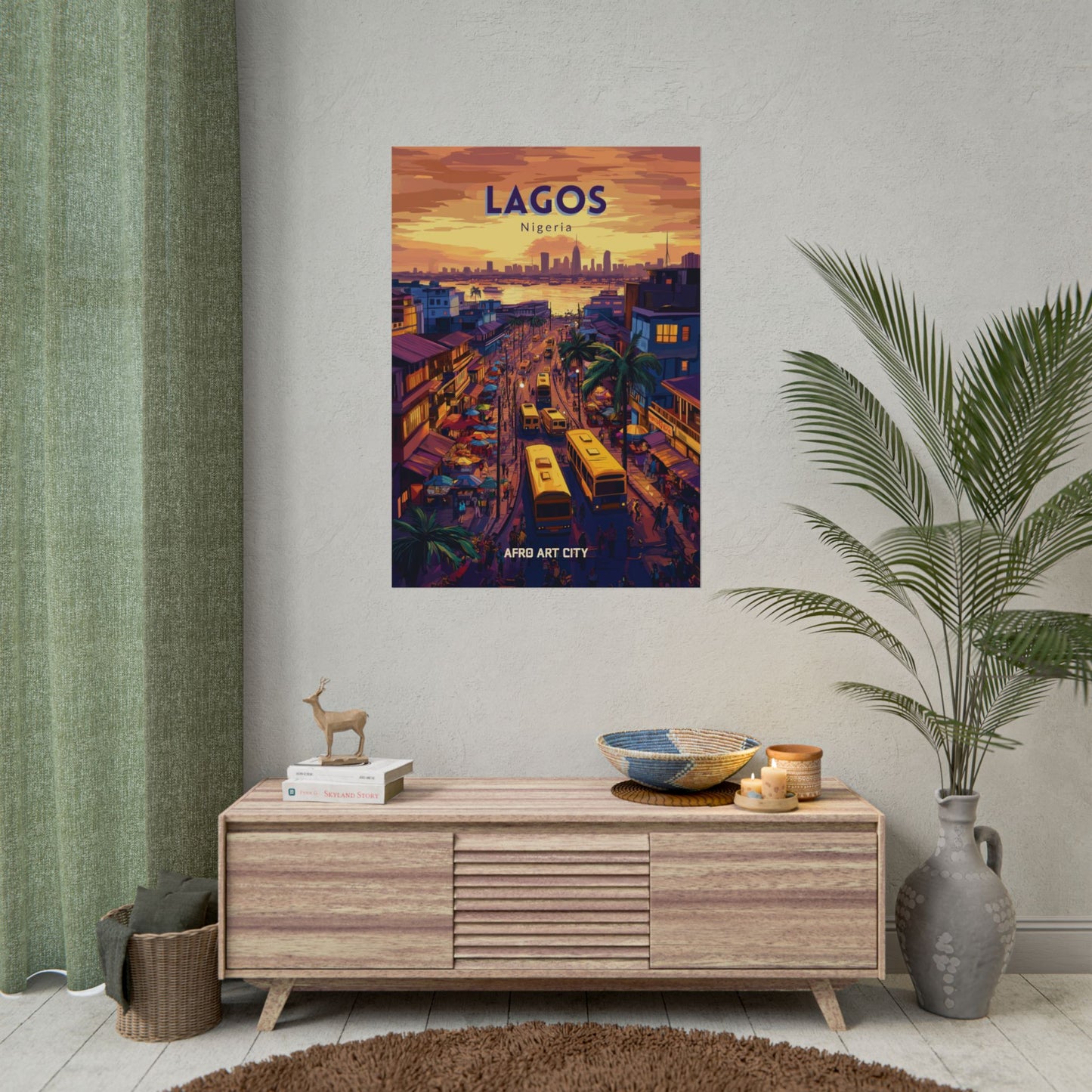 🇳🇬 Nigeria - Lagos ｜ Poster