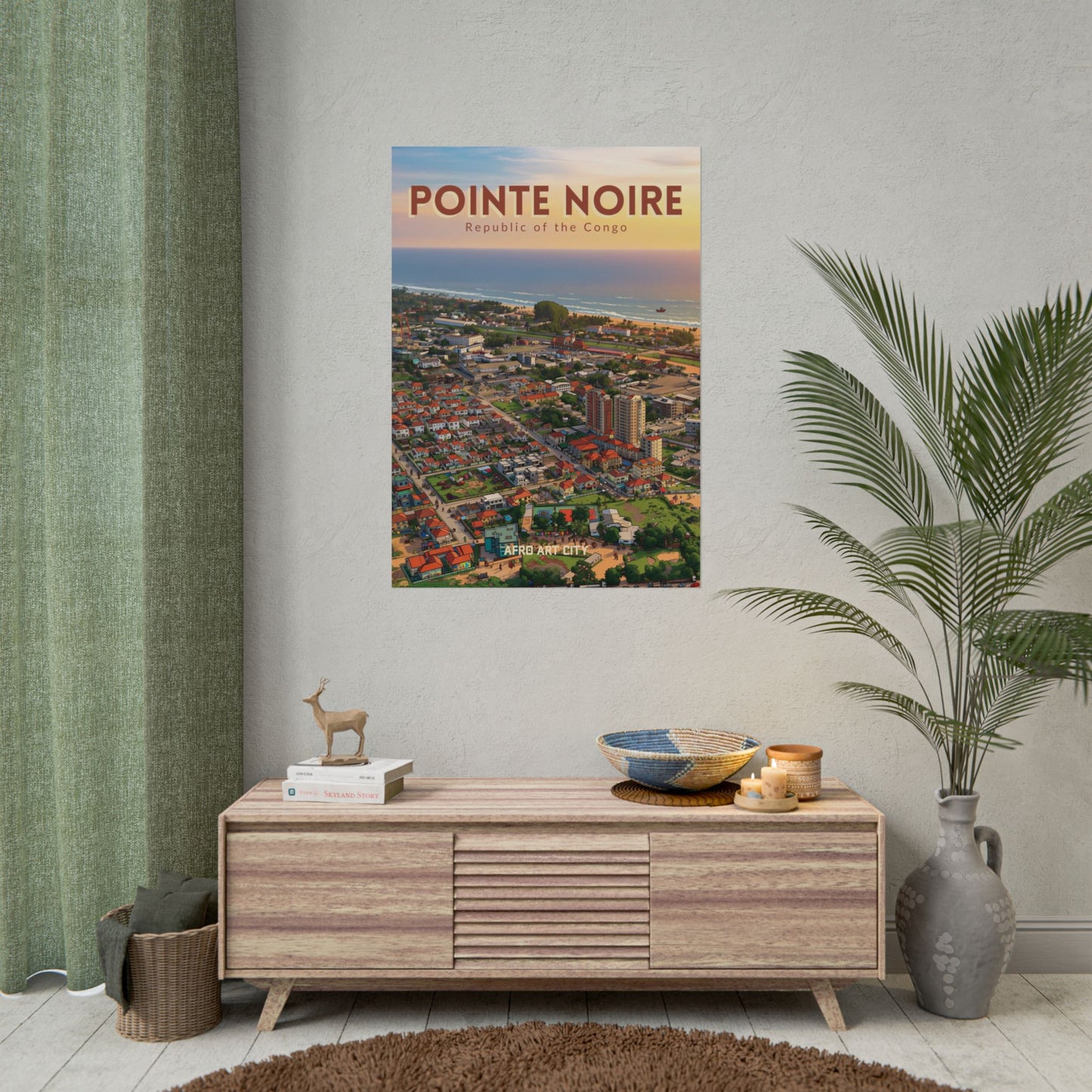 🇨🇬 Congo - Pointe Noire ｜ Poster